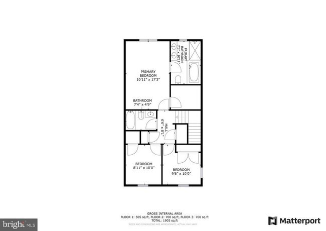 492 Parkland Dr, Townhouse with 3 bedrooms, 4 bathrooms and null parking in STEPHENSON VA | Image 45