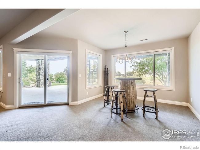 Basement rec room with gas fireplace | Image 26