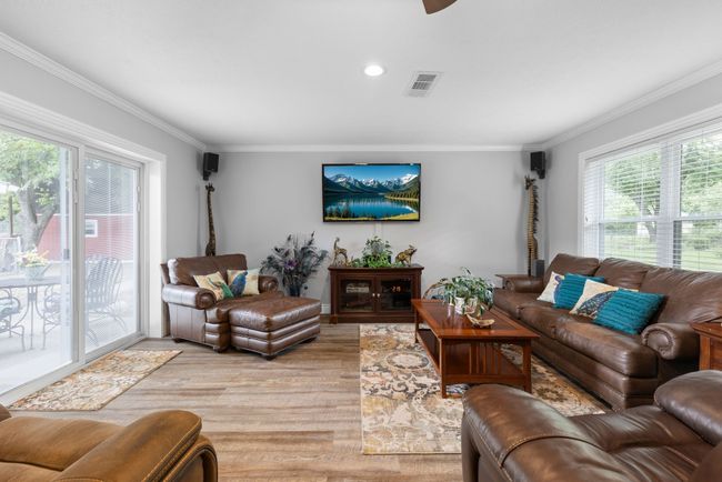 Huge Den or Family room with sliding glass doors. | Image 28