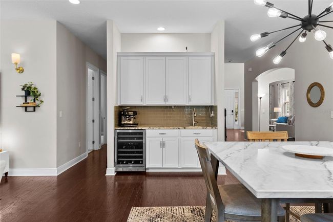 Wet bar with wine fridge | Image 19