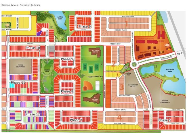 44 Emberside Green, House other with 3 bedrooms, 3 bathrooms and 4 parking in Cochrane AB | Image 49