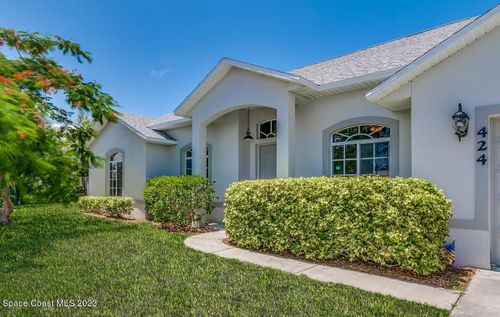 424 Lighthouse Landing St, SATELLITE BEACH, FL, 32937-3739 | Card Image