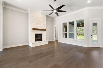 Living Room with Stone Fireplace with Gas Logs! | Image 3