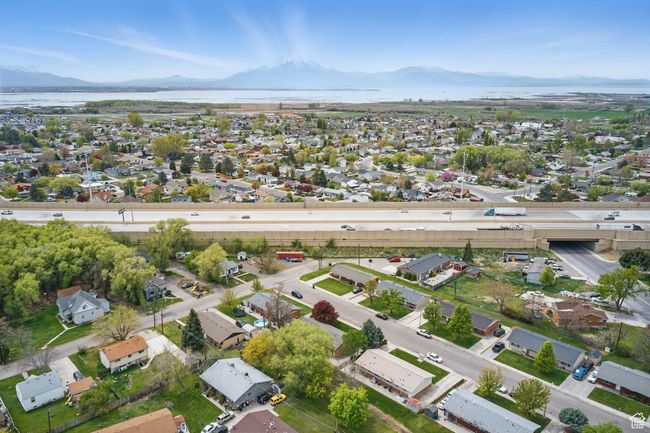 Aerial view with a water and mountain view and a residential view | Image 38