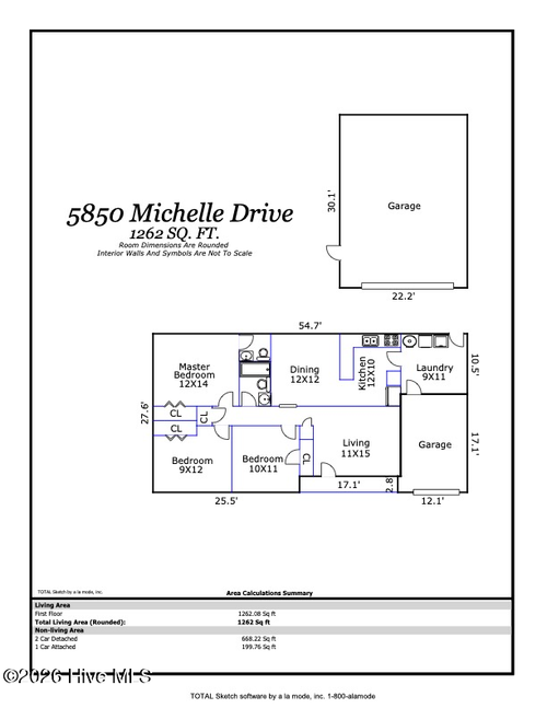 5850 Michelle Dr, Wilmington, NC, 28403-6502 | Card Image