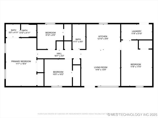 211 S Chestnut St, House other with 4 bedrooms, 2 bathrooms and null parking in Copan OK | Image 26