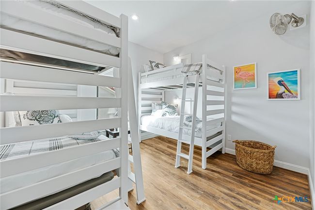 Bedroom 4 with Custom Built-In Bunkbeds on Second Floor | Image 22