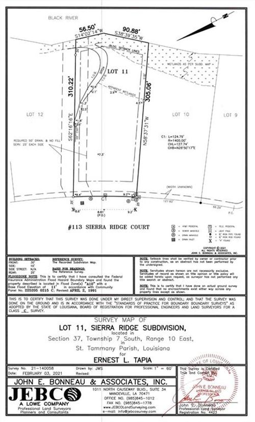 113 Sierra Ridge Ct, Madisonville, LA, 70447-1100 | Card Image