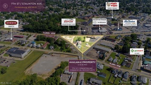 0 7th Street/Staunton Avenue, Parkersburg, WV, 26101 | Card Image