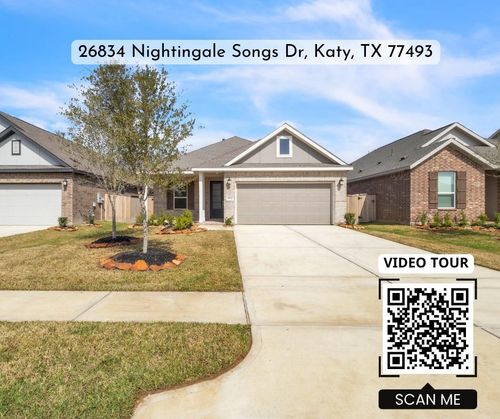 26834 Nightingale Songs Dr, Katy, TX, 77449 | Card Image