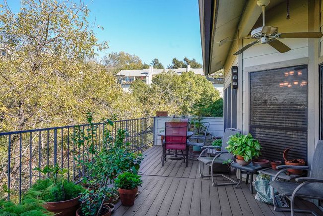 Deck featuring a ceiling fan | Image 4