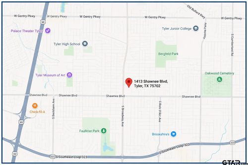1413 Shawnee Blvd, Tyler, TX, 75702-2709 | Card Image