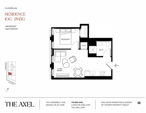 10-g-545 Vanderbilt Ave, Brooklyn, NY, 11238-7025 | Card Image