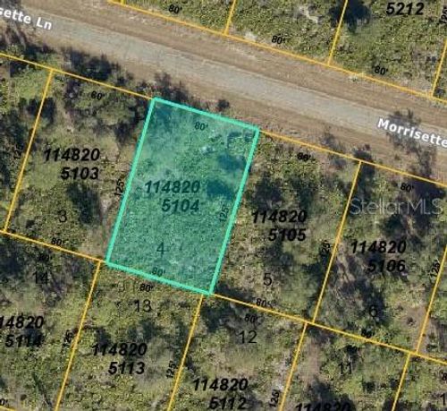 Lot 4 Morrisette Ln, NORTH PORT, FL, 34288 | Card Image