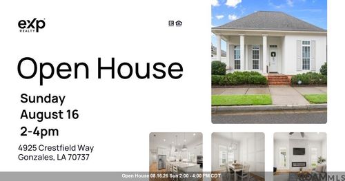4925 Crestfield Way, Gonzales, LA, 70737-8263 | Card Image