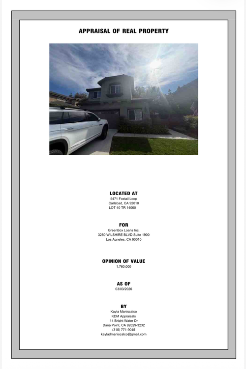 5471 Foxtail Loop, Carlsbad, CA, 92010-7150 | Card Image