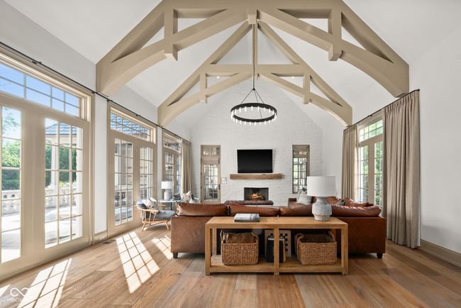 Hearth Room located off of the kitchen and Breakfast Nook | Image 43