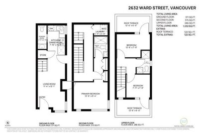 2632 Ward St, Home with 3 bedrooms, 2 bathrooms and 1 parking in Vancouver BC | Image 2