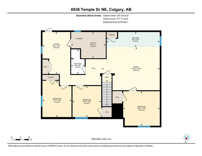 6936 Temple Drive Ne, Home with 6 bedrooms, 3 bathrooms and 2 parking in Calgary AB | Image 39