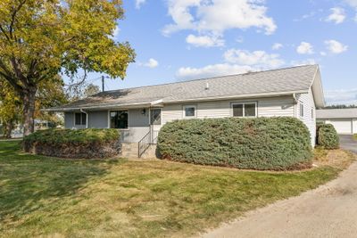 View of front of property with a garage and a front lawn | Image 3