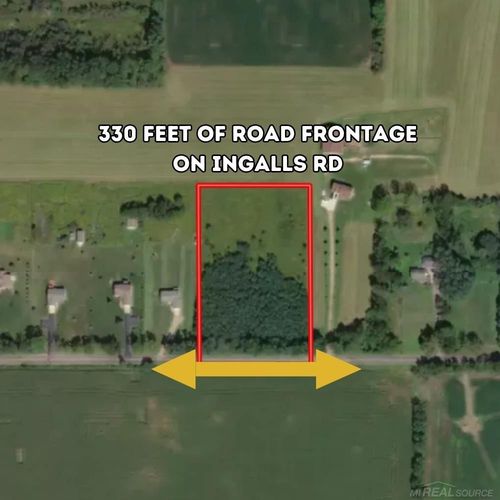 00TBD Ingalls Rd, Leslie, MI, 49251 | Card Image