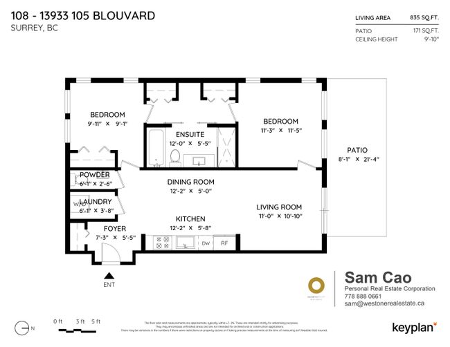 108 - 13933 105 Boulevard, Condo with 2 bedrooms, 1 bathrooms and 1 parking in Surrey BC | Image 34
