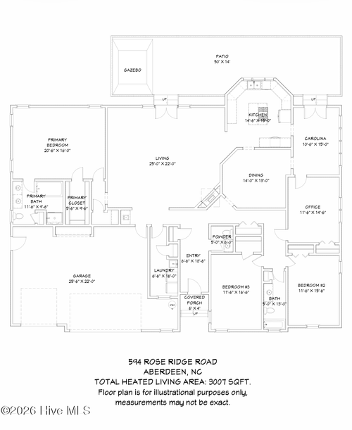 594 Rose Ridge Rd, Aberdeen, NC, 28315-4504 | Card Image