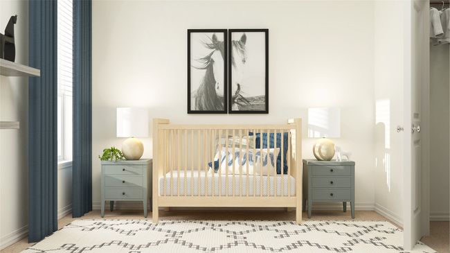 Carpeted bedroom featuring baseboards | Image 23