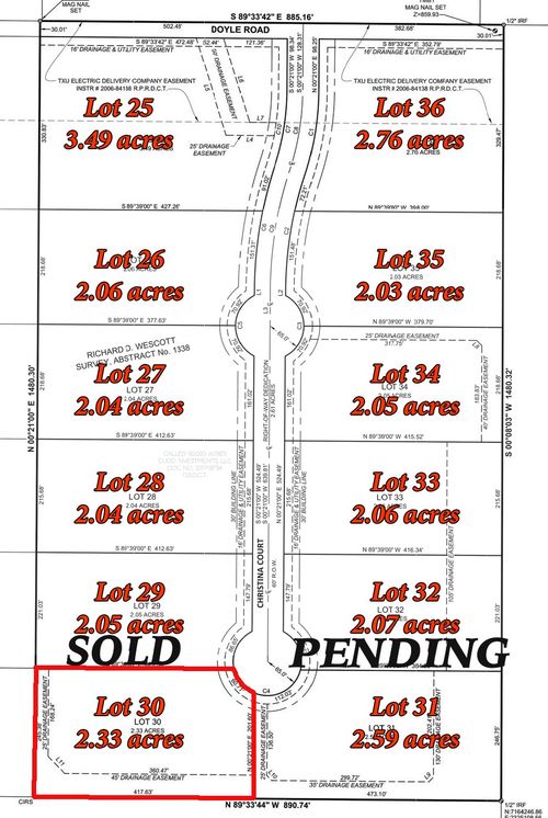 7298 Christina Court, Krum, TX, 76249 | Card Image