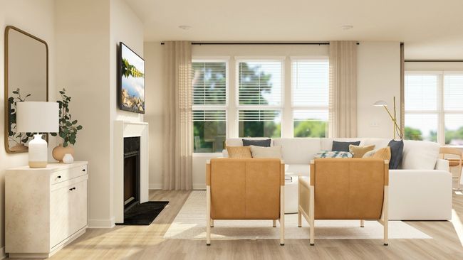Not actual home. These are renderings of the Choral Floorplan. | Image 8