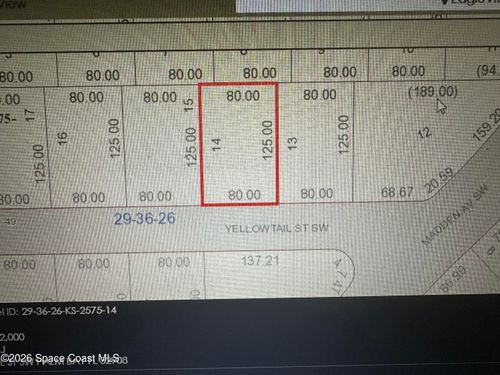 827 Yellowtail Street Sw, Palm Bay, FL, 32908 | Card Image