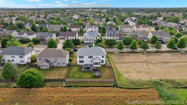 854 Preston Ln, House other with 4 bedrooms, 3 bathrooms and 2 parking in Oswego IL | Image 39