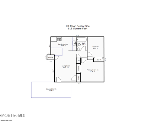 1008 Ocean Blvd, Topsail Beach, NC, 28445-6904 | Card Image