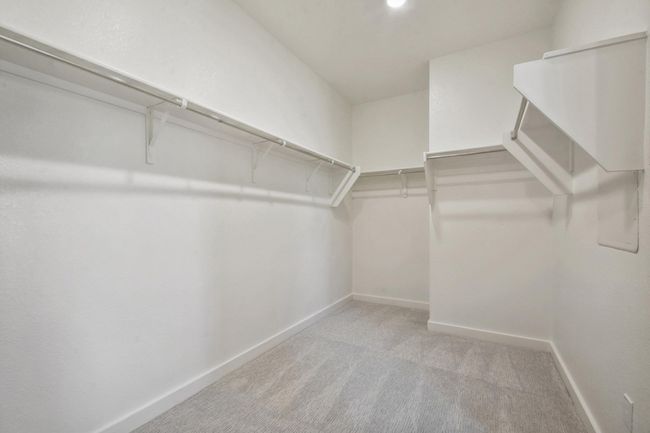 Walk in closet featuring carpet floors | Image 17