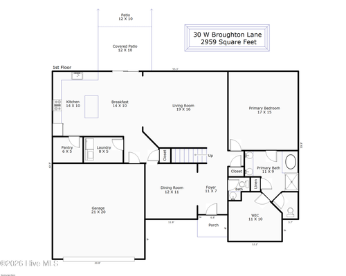 30 W Broughton Ln, Rocky Point, NC, 28457-1330 | Card Image