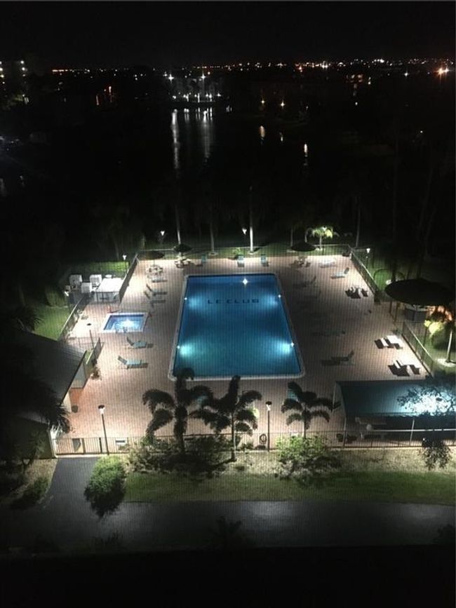 Night View of the Pool | Image 44