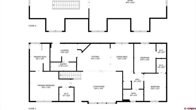 11211 Creek View Ln, House other with 3 bedrooms, 2 bathrooms and null parking in Eckert CO | Image 32