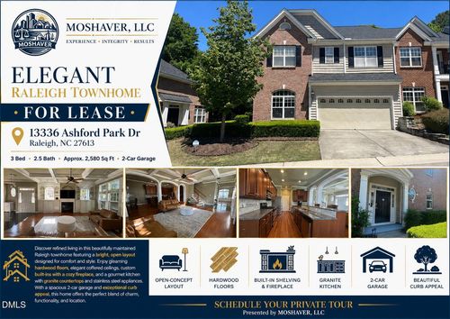 13336 Ashford Park Dr, Raleigh, NC, 27613-4149 | Card Image