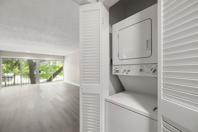 Stacked washer and dryer. | Image 7