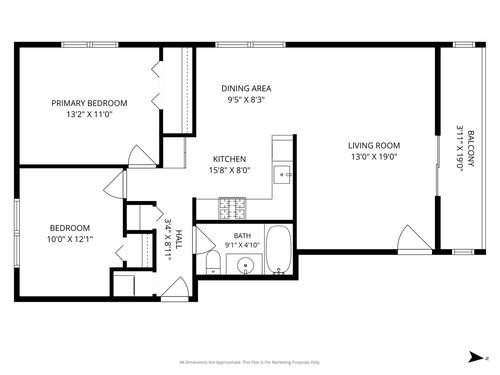2a-6255 S Mason Ave, Chicago, IL, 60638-4443 | Card Image