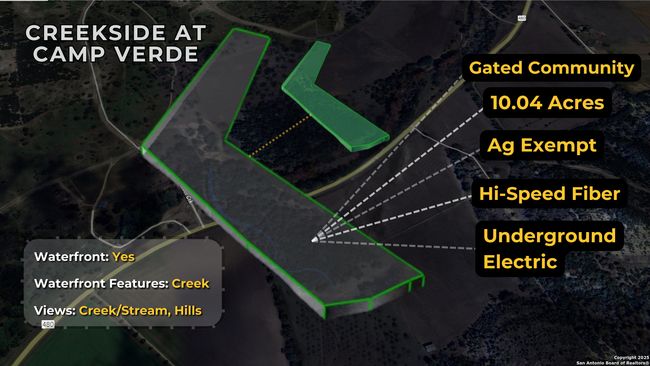 0 Creekside At Camp Verde Phase 2 Lot 151, Home with 0 bedrooms, 0 bathrooms and null parking in Center Point TX | Image 17