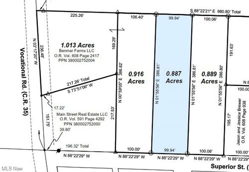 0887-acres-0 Superior St, Buffalo, OH, 43722 | Card Image