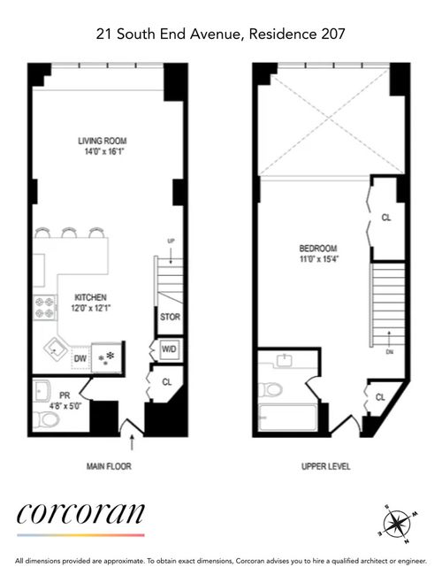207-21 S End Ave, New York, NY, 10280-1054 | Card Image