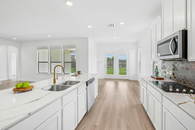 Backyard view from the kitchen, living room and Breackfast nook. | Image 6