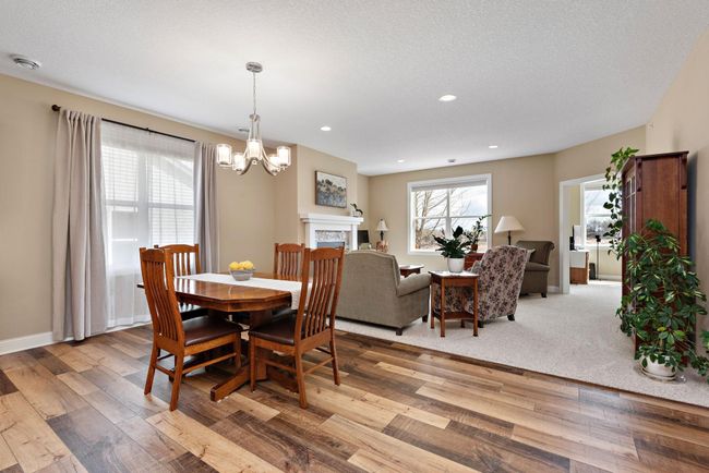 OPEN FLOOR PLAN! View from your kitchen looking into Dining Room and Living Room! | Image 8