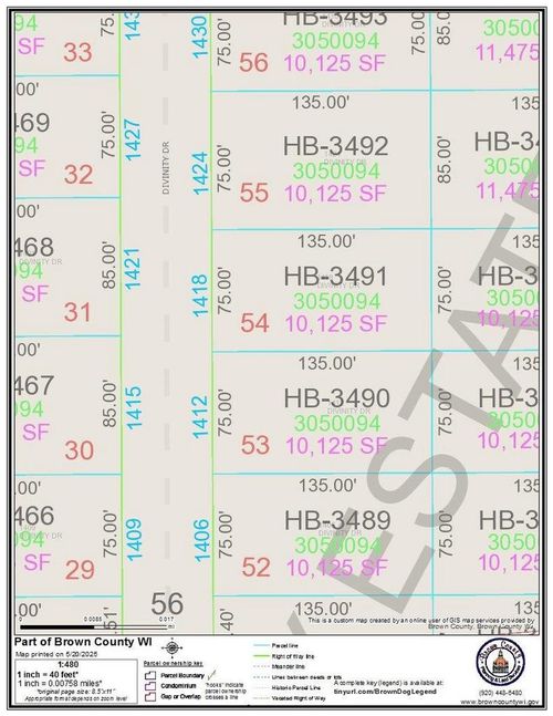 1418 Divinity Drive, HOBART, WI, 54115 | Card Image