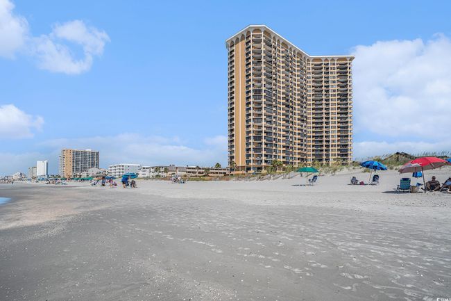 View of property featuring view of water and beach | Image 40