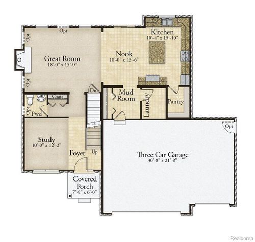 74380 Nordman Ct, Bruce Twp, MI, 48065-3133 | Card Image