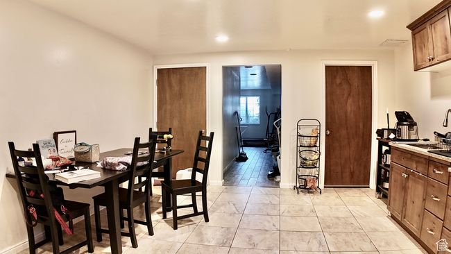 Dining area with baseboards and recessed lighting | Image 73
