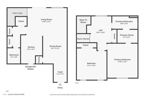 249 Nw Waverly Dr, Waukee, IA, 50263-1265 | Card Image